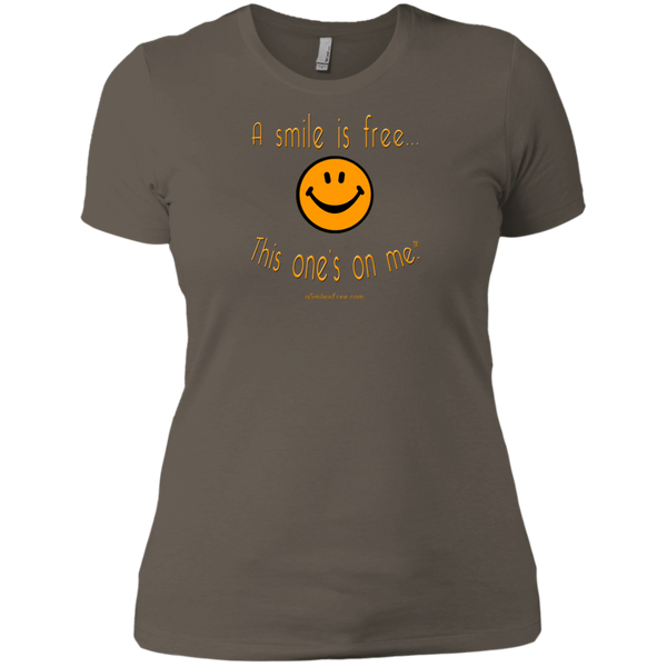 NL3900 Ladies' Boyfriend T-Pumpkin Smile