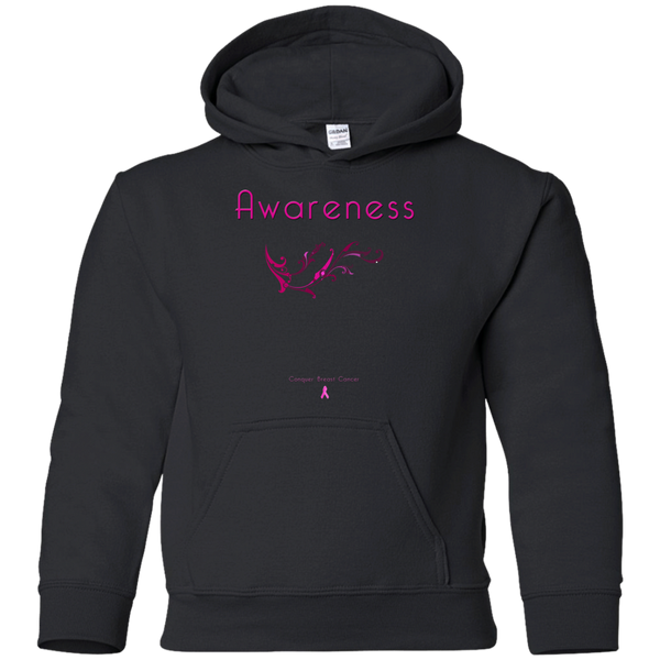 G185B Youth Pullover Hoodie-Awareness
