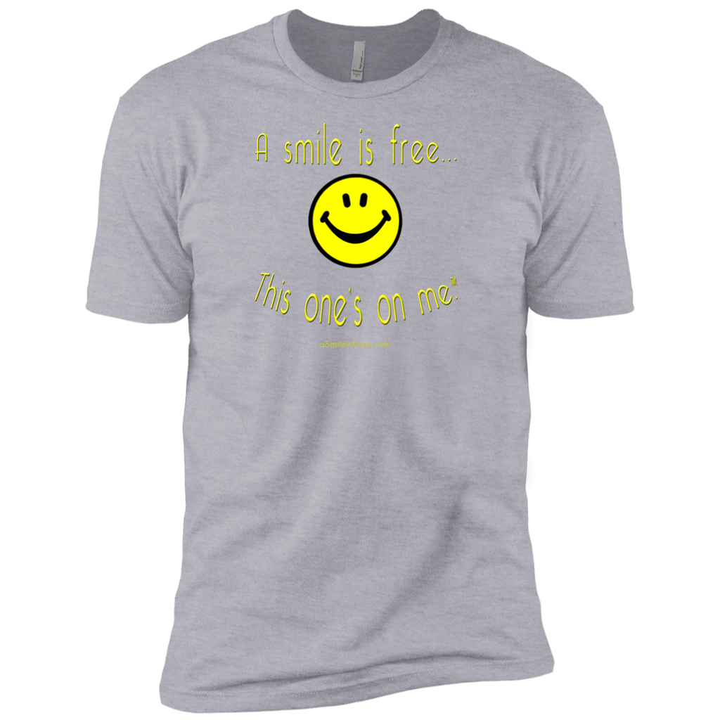 NL3600 Premium Short Sleeve T-Yellow Smile