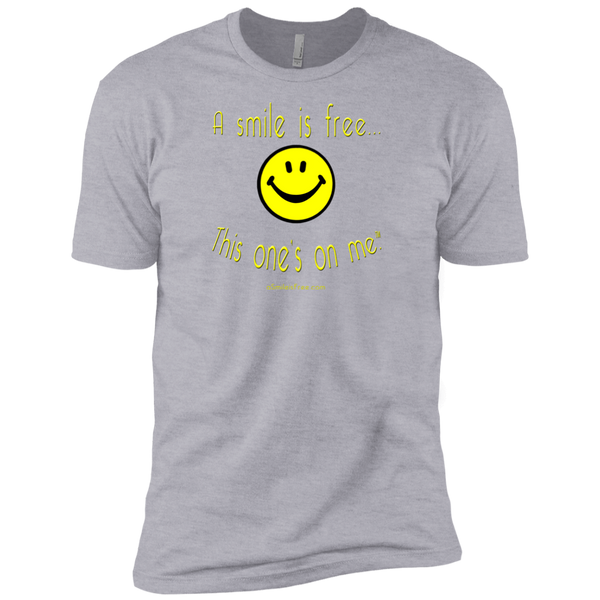 NL3600 Premium Short Sleeve T-Yellow Smile