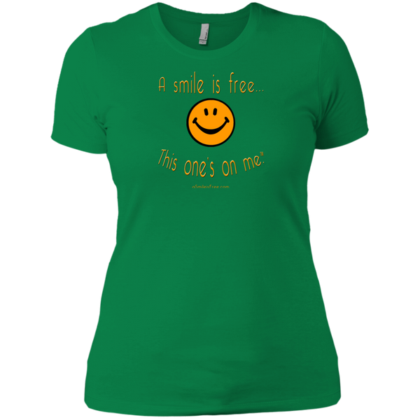 NL3900 Ladies' Boyfriend T-Pumpkin Smile