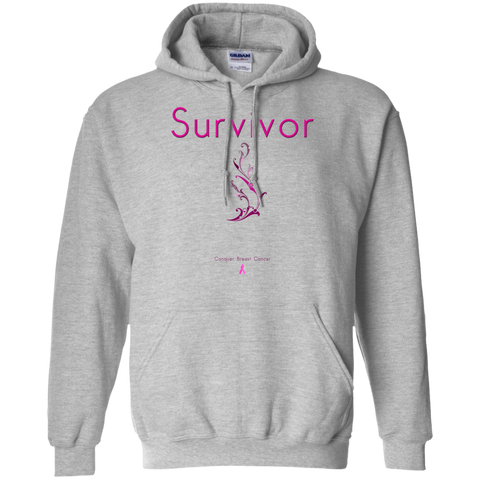 G185 Pullover Hoodie 8 oz.-Survivor