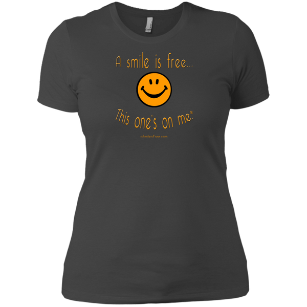NL3900 Ladies' Boyfriend T-Pumpkin Smile