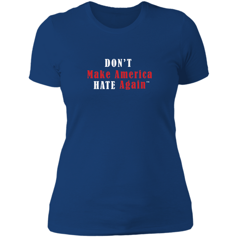 NL3900 Ladies' Boyfriend T-Shirt DMAhA Blue