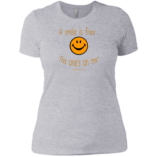 NL3900 Ladies' Boyfriend T-Pumpkin Smile