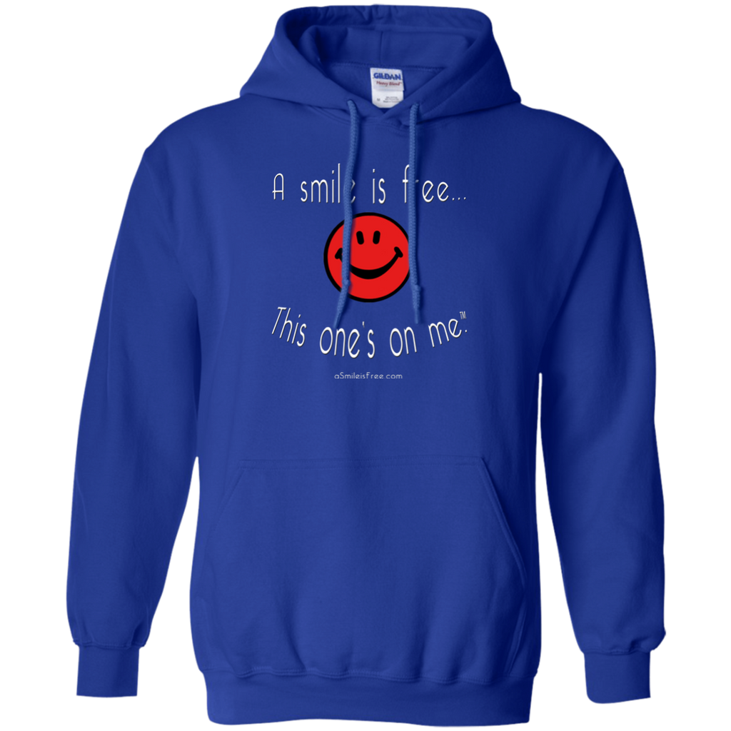 G185 Pullover Hoodie 8 oz. Smile America RWB