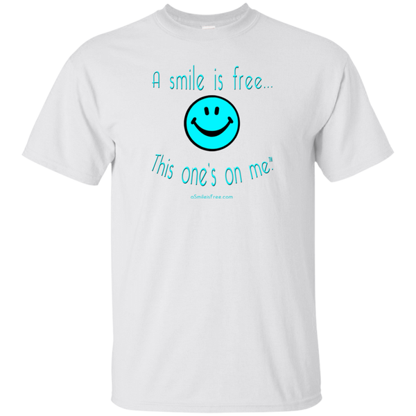 G200 Ultra Cotton T-Shirt Aqua Smile