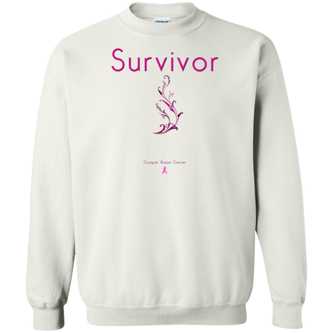 G180 Crewneck Pullover Sweatshirt  8 oz.-Survivor