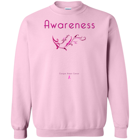 G180 Crewneck Pullover Sweatshirt  8 oz.-Awareness