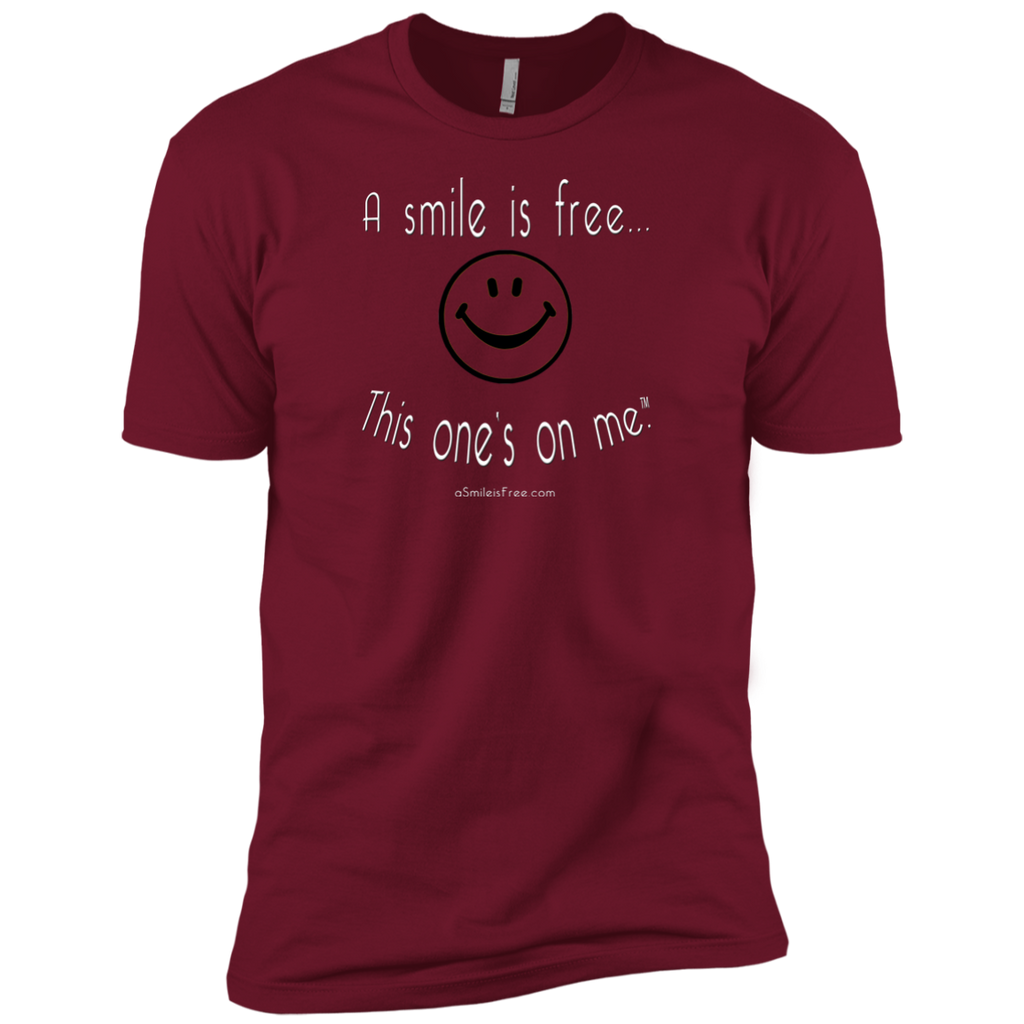 NL3600 Premium Short Sleeve T-Clear Smile/White