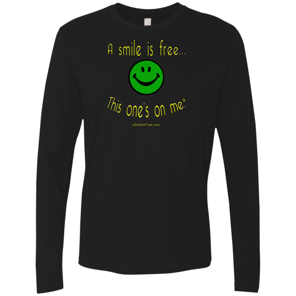 NL3601 Men's Premium LS Smile Jamaica GYB