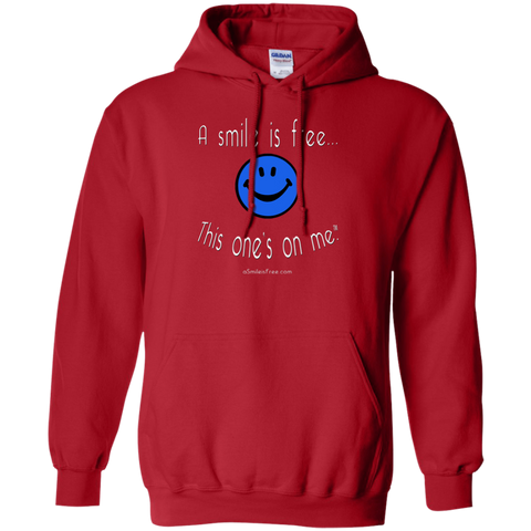 G185 Pullover Hoodie 8 oz. Smile America BWR