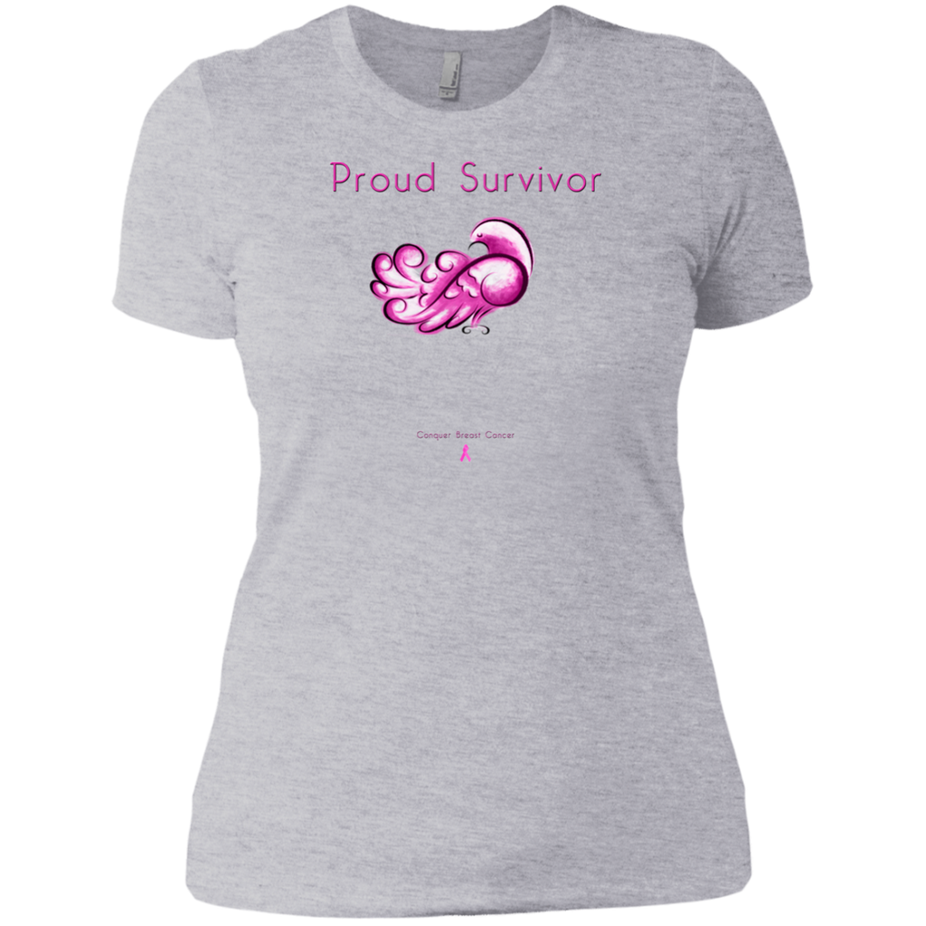 NL3900 Ladies' Boyfriend T-Shirt-Proud Survivor