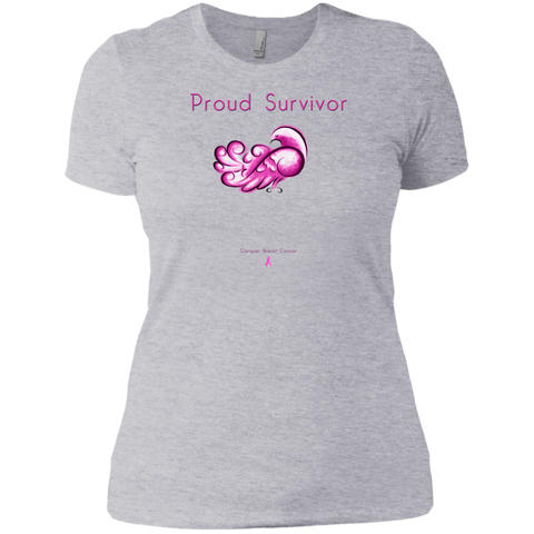 NL3900 Ladies' Boyfriend T-Shirt-Proud Survivor