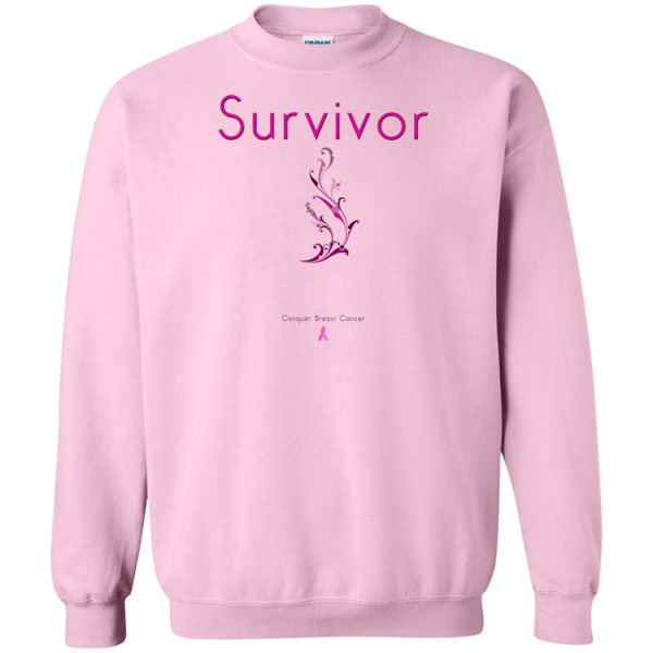 G180 Crewneck Pullover Sweatshirt  8 oz.-Survivor