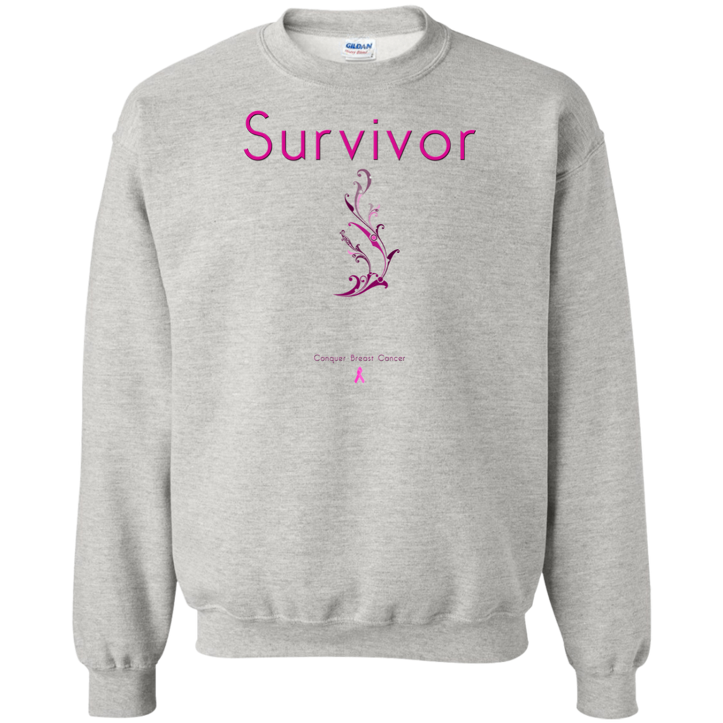G180 Crewneck Pullover Sweatshirt  8 oz.-Survivor