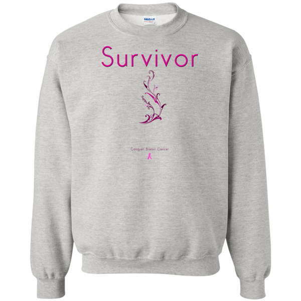 G180 Crewneck Pullover Sweatshirt  8 oz.-Survivor