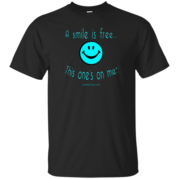 G200 Ultra Cotton T-Shirt Aqua Smile