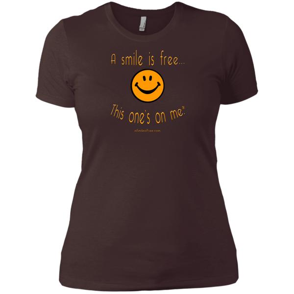 NL3900 Ladies' Boyfriend T-Pumpkin Smile