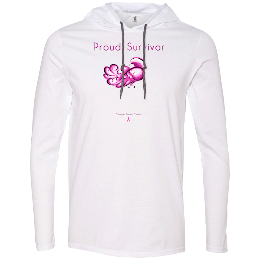 987 LS T-Shirt Hoodie-Proud Survivor