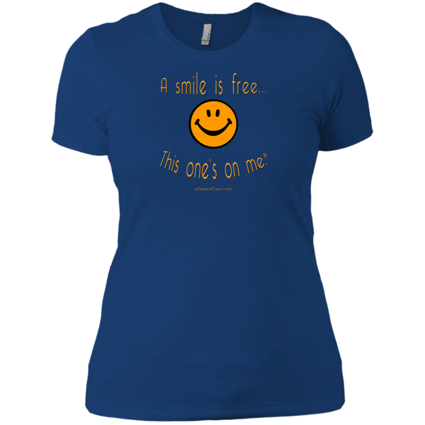 NL3900 Ladies' Boyfriend T-Pumpkin Smile