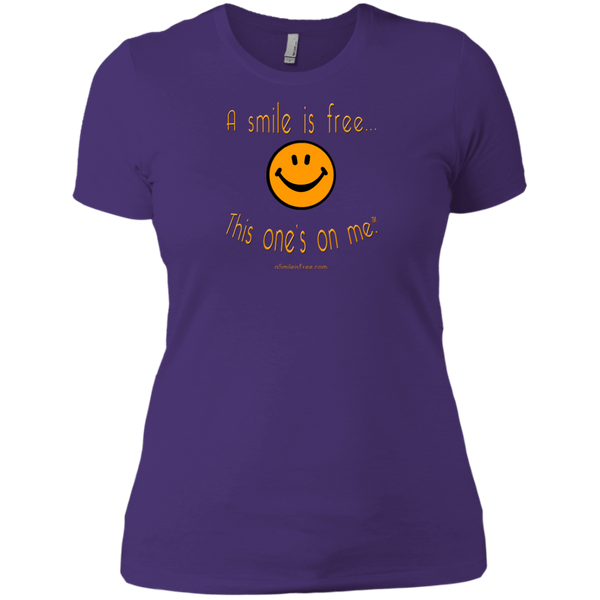 NL3900 Ladies' Boyfriend T-Pumpkin Smile