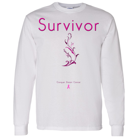 G540 LS T-Shirt 5.3 oz.-Survivor