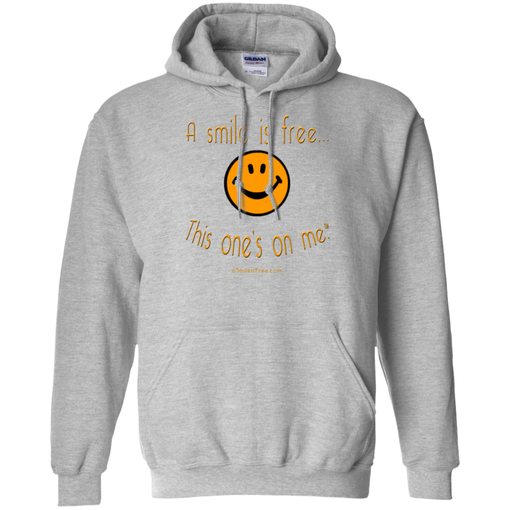 G185 Pullover Hoodie 8 oz. Pumpkin Smile