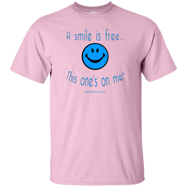 G200 Ultra Cotton T-Shirt Blue Smile