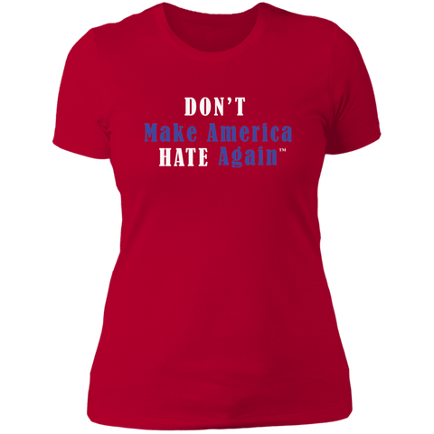 NL3900 Ladies' Boyfriend T-Shirt DMAhA Red