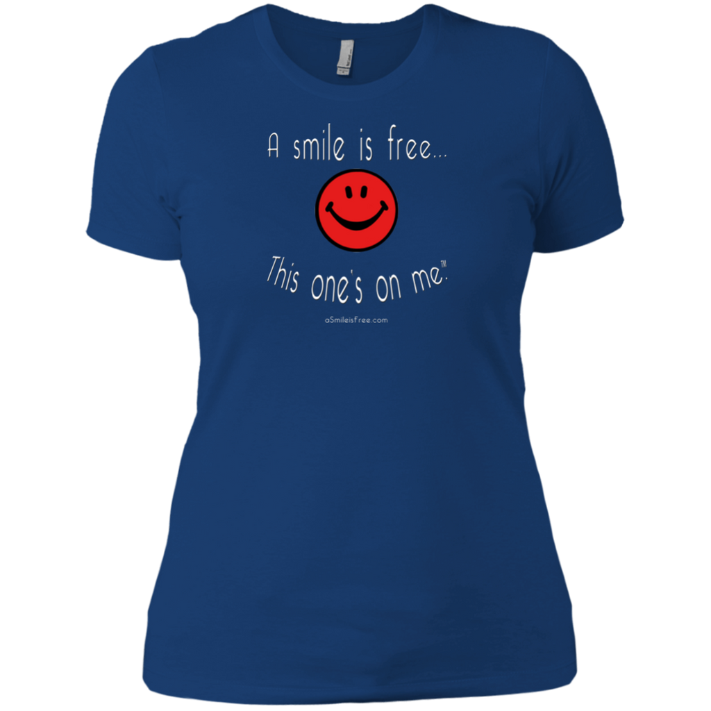 NL3900 Ladies' Boyfriend T-Shirt Smile America RWB