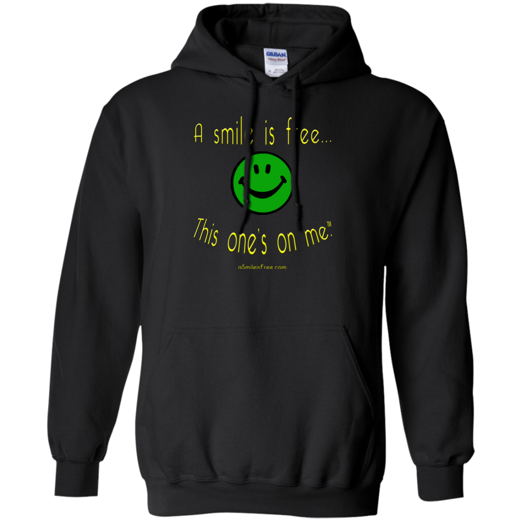 G185 Pullover Hoodie 8 oz. Smile Jamaica GYB
