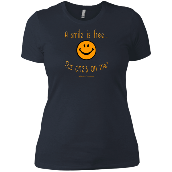 NL3900 Ladies' Boyfriend T-Pumpkin Smile