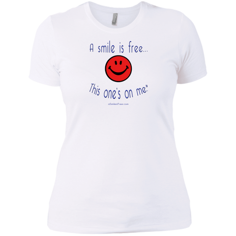 NL3900 Ladies' Boyfriend T-Shirt Smile America RBW