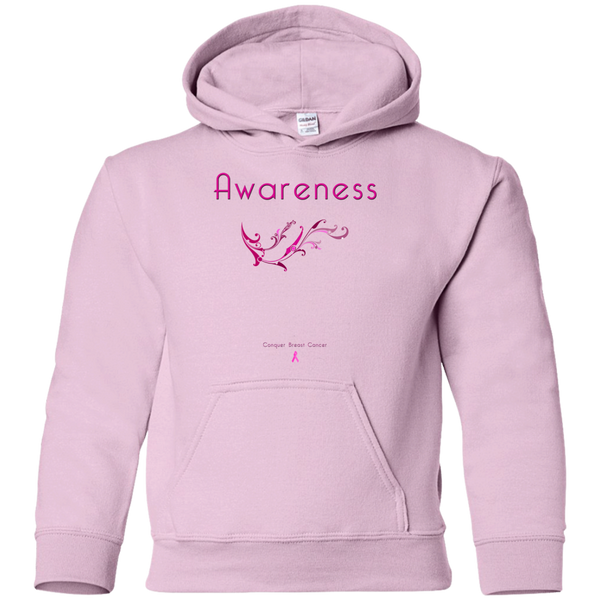 G185B Youth Pullover Hoodie-Awareness