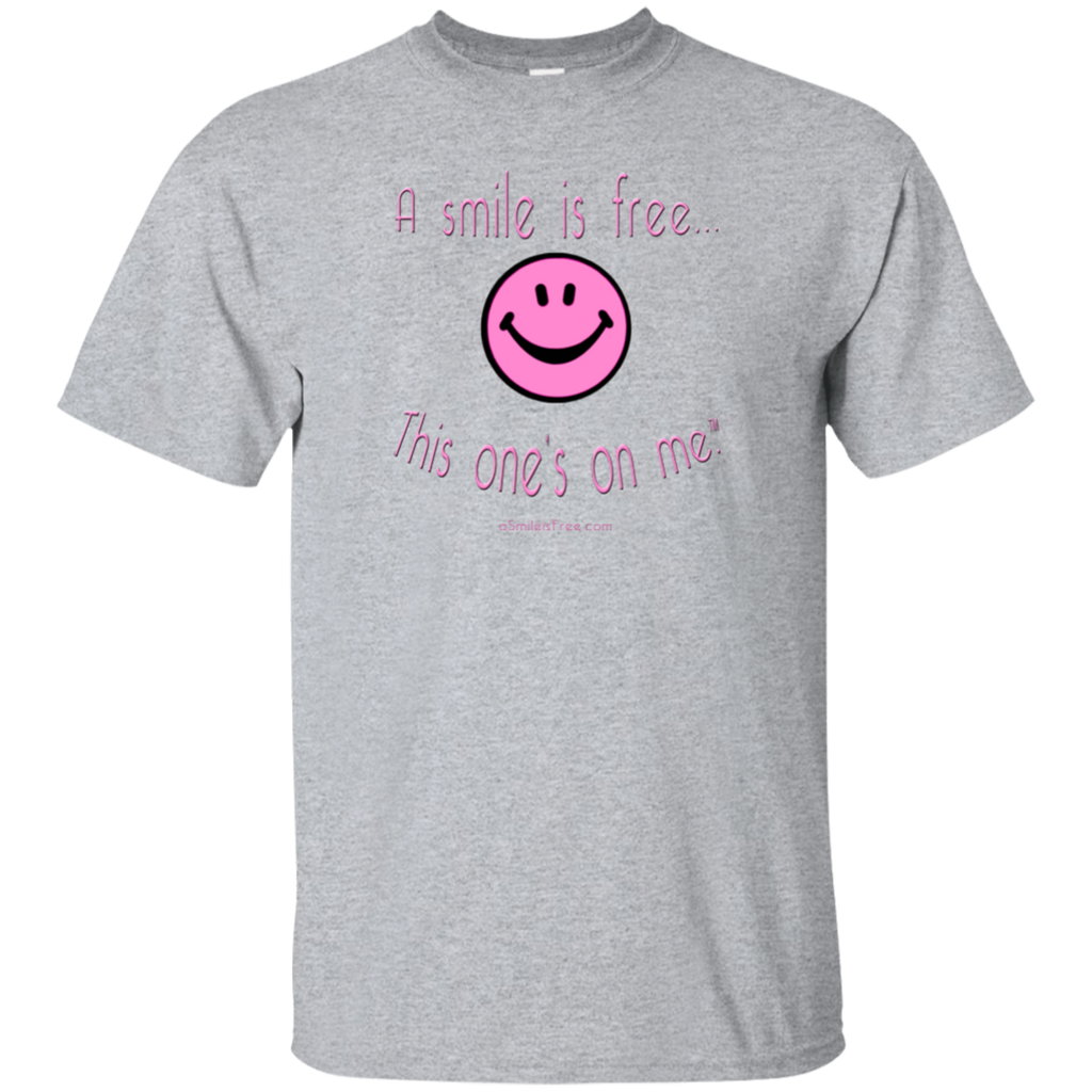 G200 Ultra Cotton T-Shirt Pink Smile