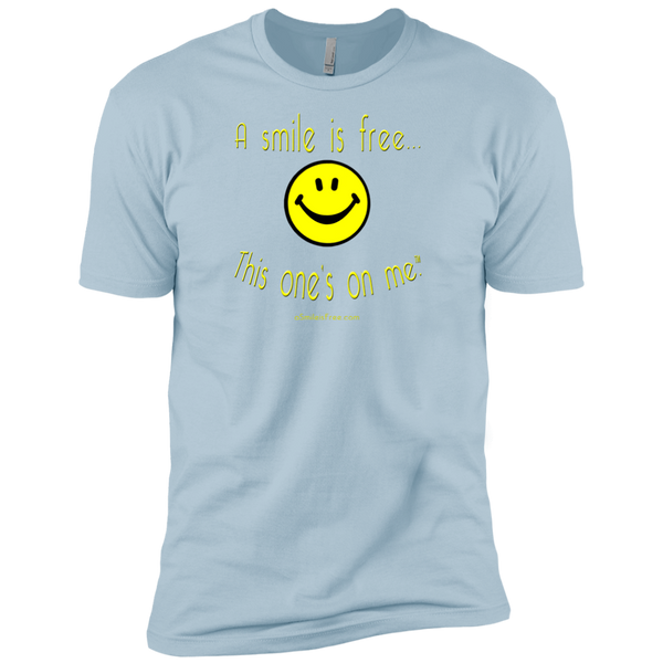 NL3600 Premium Short Sleeve T-Yellow Smile