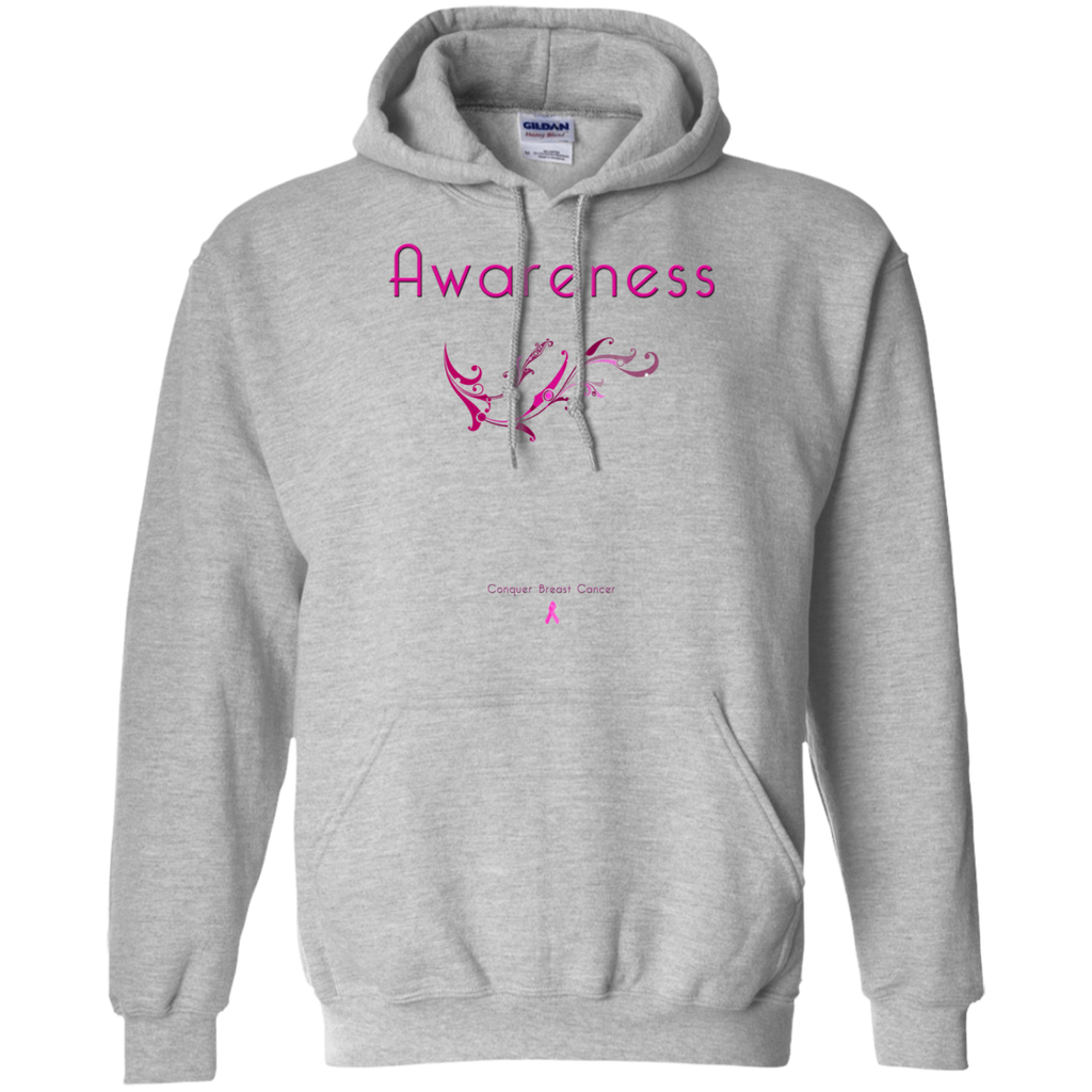 G185 Pullover Hoodie 8 oz.-Awareness