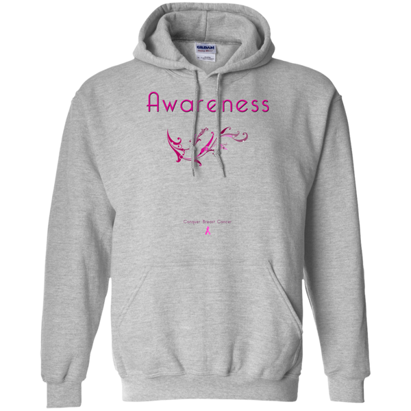 G185 Pullover Hoodie 8 oz.-Awareness