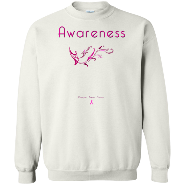 G180 Crewneck Pullover Sweatshirt  8 oz.-Awareness