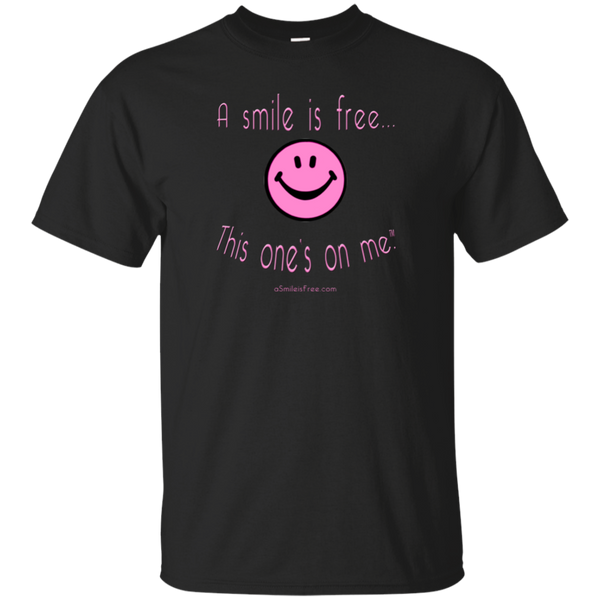 G200 Ultra Cotton T-Shirt Pink Smile