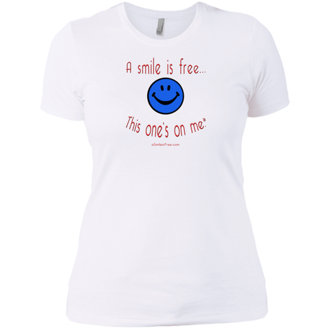 NL3900 Ladies' Boyfriend T-Shirt Smile America BRW