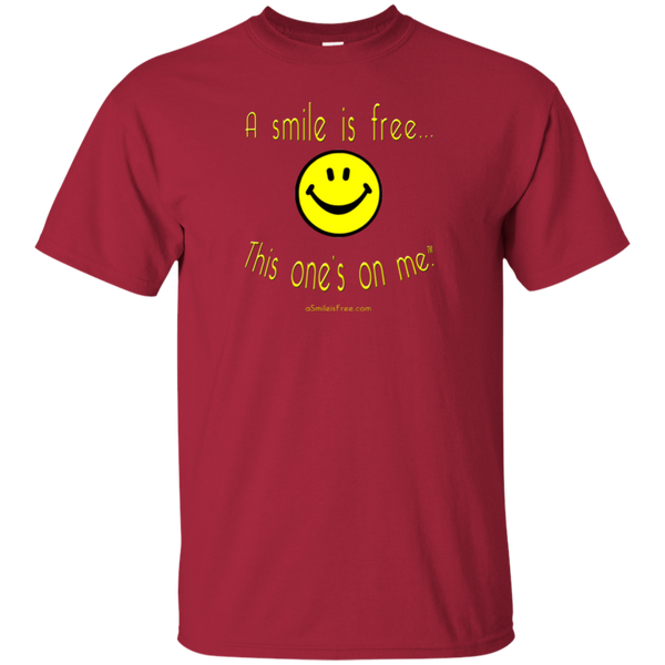 G200 Ultra Cotton T-Shirt Yellow Smile