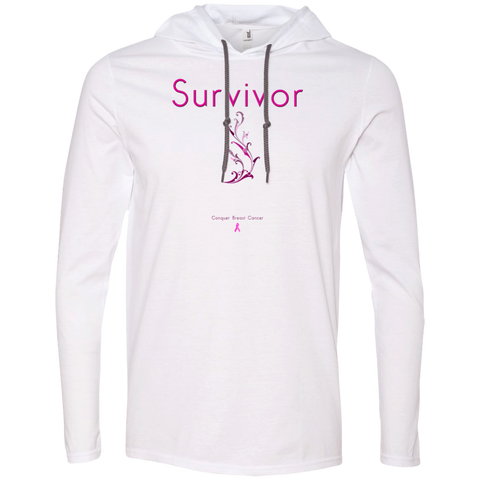 987 LS T-Shirt Hoodie-Survivor