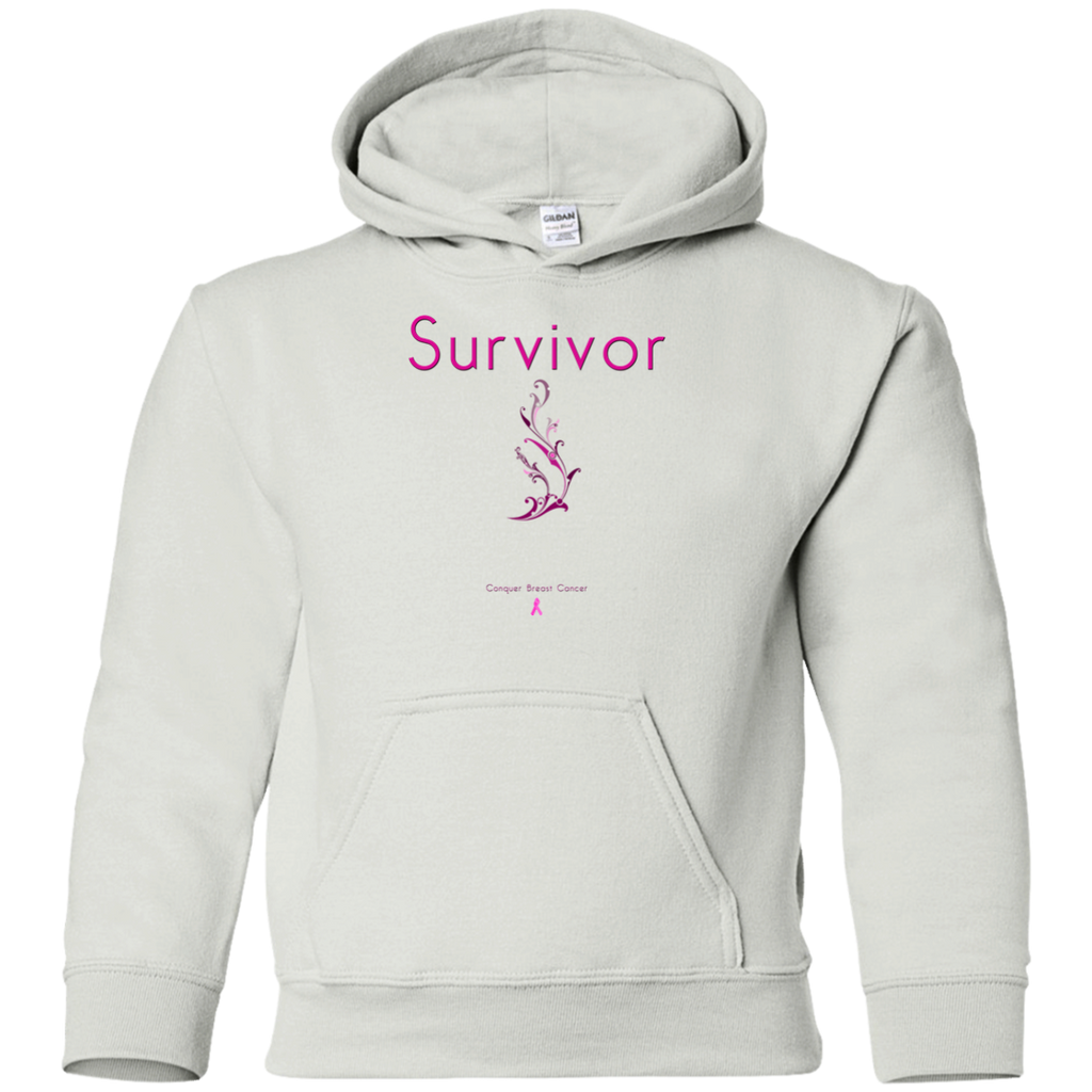 G185B Youth Pullover Hoodie-Survivor