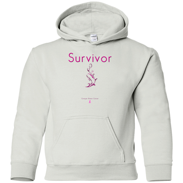 G185B Youth Pullover Hoodie-Survivor