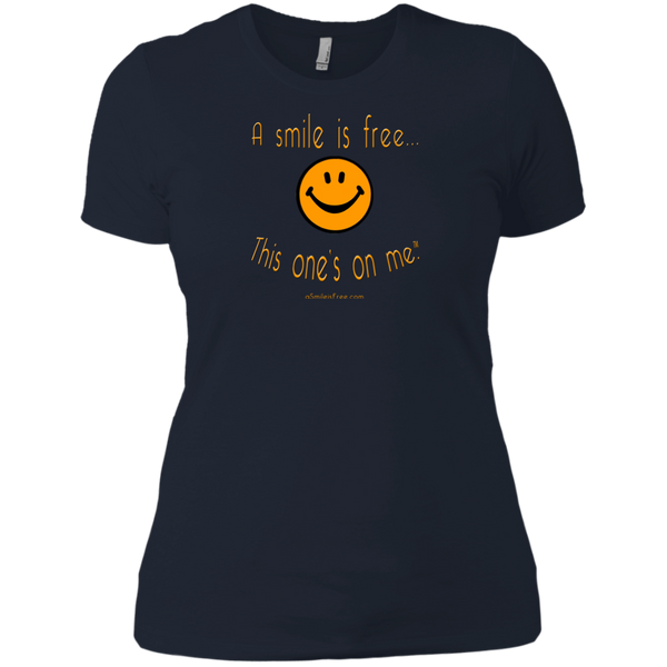 NL3900 Ladies' Boyfriend T-Pumpkin Smile