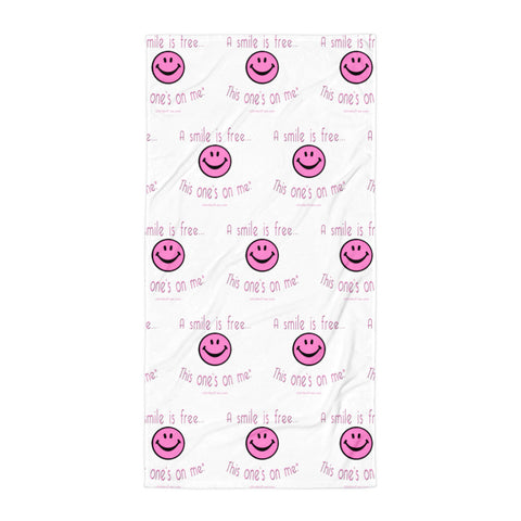 Towel Pink Smile